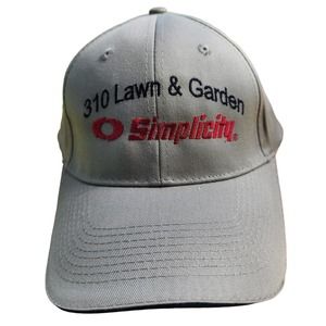 Port And Company 310 Lawn And Garden Simplicity Beige Strapback Hat/cap